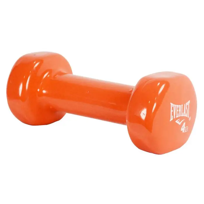 Mancuerna Everlast Revestidas en Vinyl 4 LB EVDD04