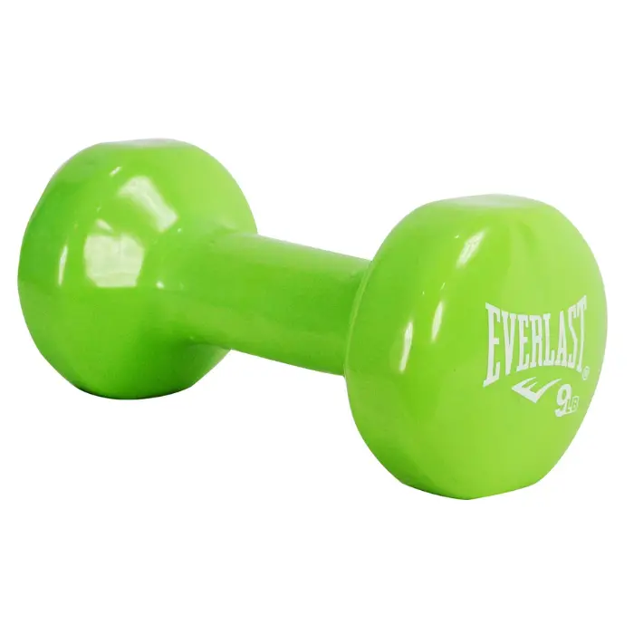 Mancuerna Everlast Revestidas en Vinyl 9LB EVDD09