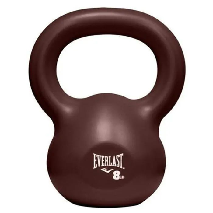 Mancuerna Kettlebell Everlast 8LB PVC EVKB2S08