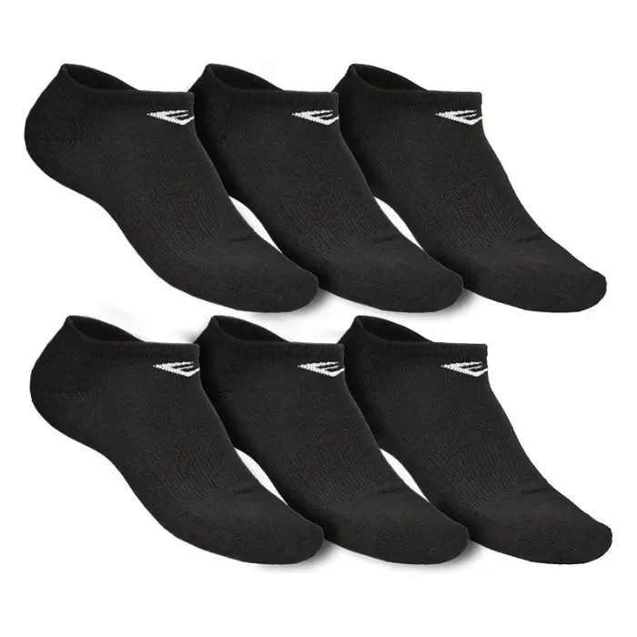 Media Everlast 9 11 Tobillera Negra Set de 3 Pares EVPW05-BK