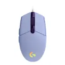 Mouse Logitech G203 LightSync Alámbrico USB-A 8.000DPI Lila 910-005851