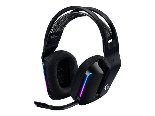 Headset Inalámbrico Logitech G733 LightSpeed RGB USB Negro 981-000863