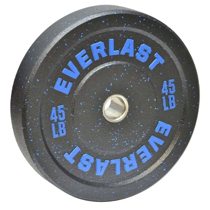 Bumper Plate Everlast Azul 45LB EVBP4R045