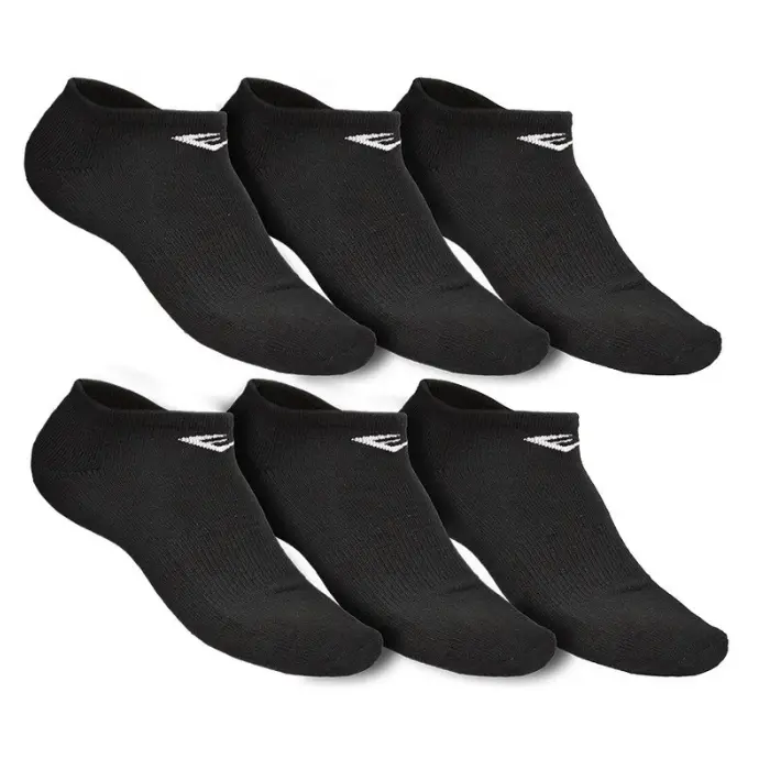 Medias Cortas Everlast 9 11 6 PACK EVSX6P3911-BK