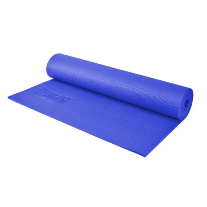 Colchoneta para Yoga Everlast Yoga Mat 6mm Azul EVYM663