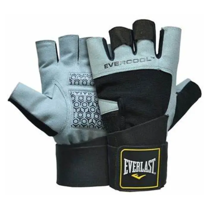 Guante Pesas Everlast Power House II Gris con Negro XL EVWG7K9P02-XL