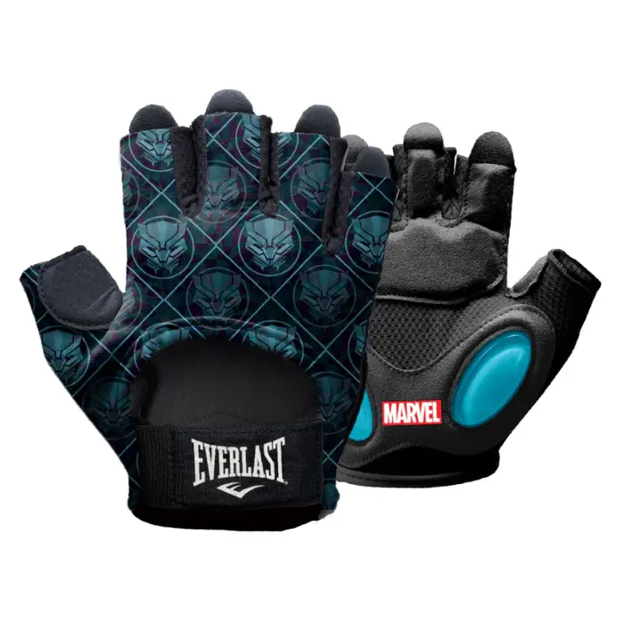 Guantes De Pesas Everlast Shield Black Panther MVWG2W212-S