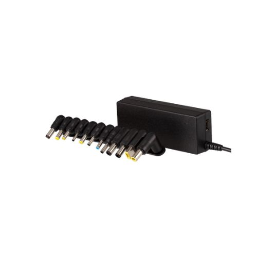 Adaptador de Corriente Universal para Laptop Argom 90W Negro ARG-AC-0095