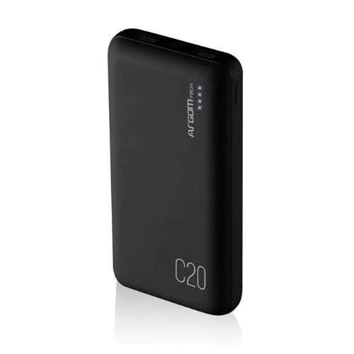 Power Bank Argom C20 20000MAH ARG-PB-1145BK