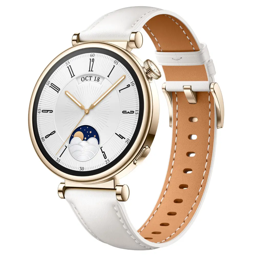 SmartWatch Huawei Watch GT4 41mm Blanco Aurora-B19L 55020BGC
