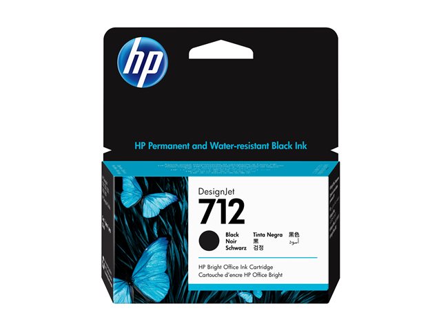 Cartucho de Tinta Negro HP 712 3ED70A