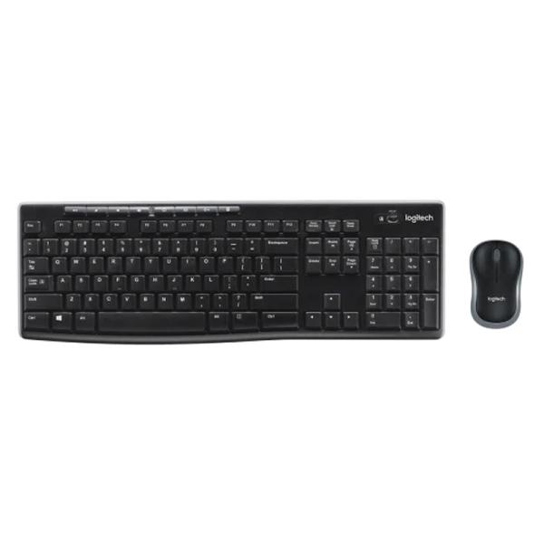 Combo Teclado y Mouse Inalambrico Logitech MK270 Negro 920-004432