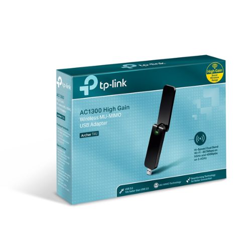 Adaptador TP Link AC1300 Inalambrico MU-MIMO Archer T4U