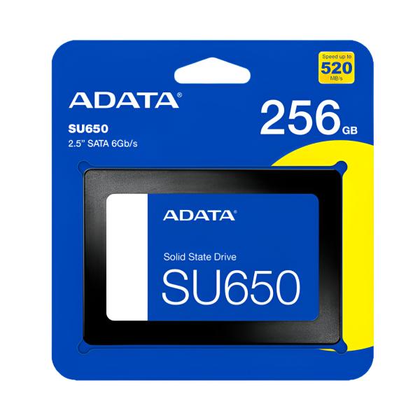 Disco Duro Interno HD Adata 256GB 2.5 Solido ASU650SS-256GT-R