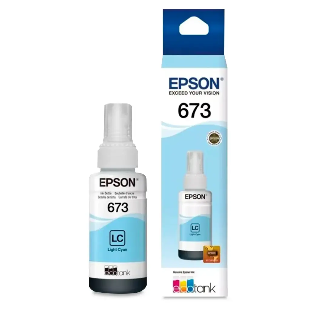 Botella de Tinta Cian Claro Epson T673 T673520-AL