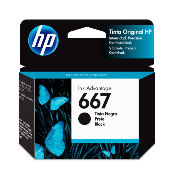 TINTA HP 667 NEGRO 3YM79AL