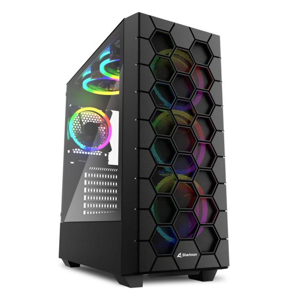 Case Sharkoon RGB Hex 4044951037551