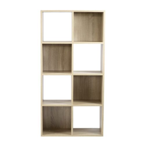 Librero Kenneth Cole Cubo unit Roble W61.5 x H122.5 x D29.5 cm KCWD2022052-O