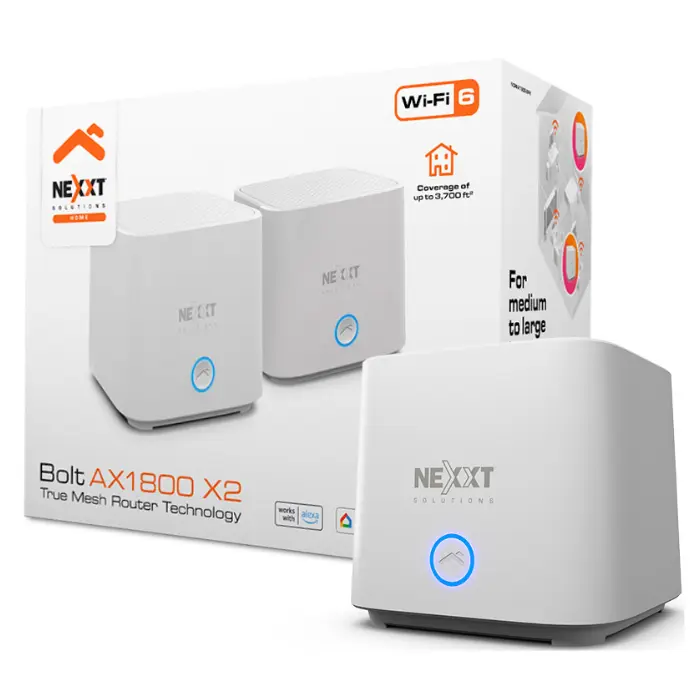 Router Mesh Nexxt Solutions Home NCM-X18002PK