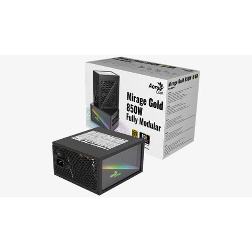 Fuente De Poder Aerocool Mirage Gold 850W Fully Modular