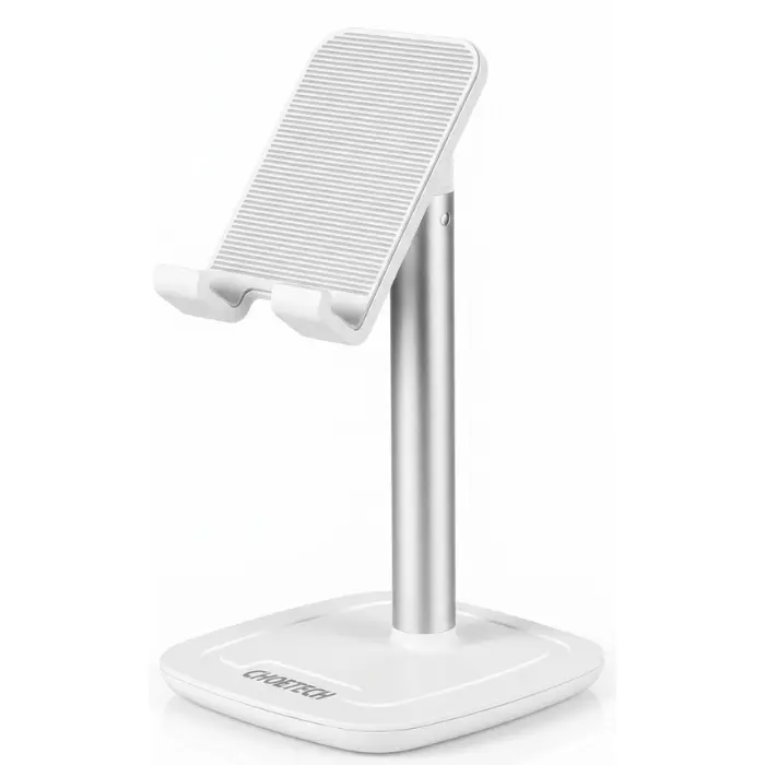 Soporte de Celular o Tablet 11″ Choetech para Escritorio Ajustable Blanco H035