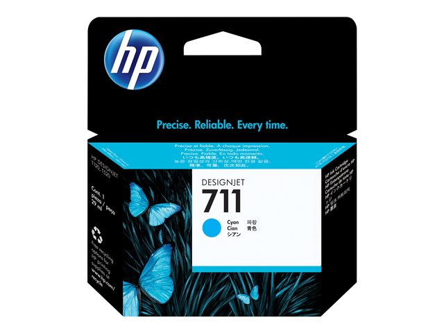 Cartucho de Tinta Cian HP 711 CZ130A