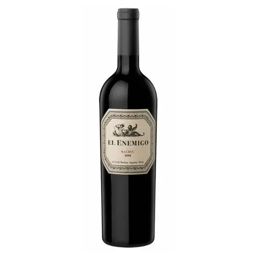 Botella de Vino El Enemigo Malbec 750ml 34301