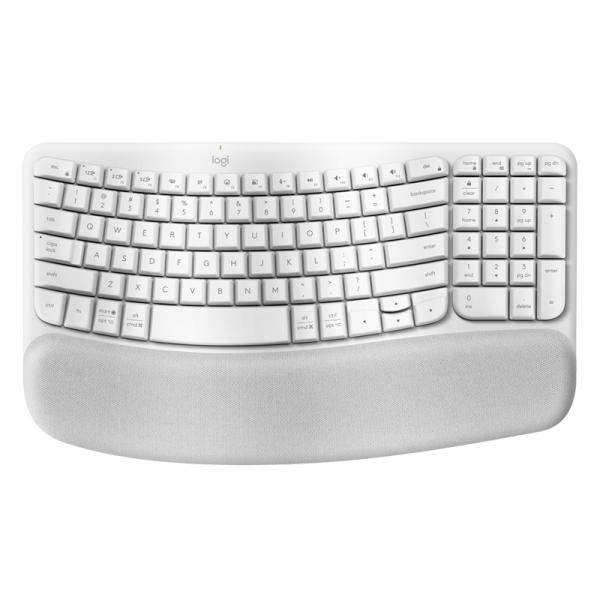 Teclado Inalámbrico Logitech Wave Keys Blanco 920-012275