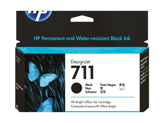 Cartucho de Tinta Negro HP 711 CZ133A