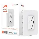 Tomacorriente De Pared Nexxt Solutions Inteligente Puerto USB Conexión Wi-Fi NHE-W100