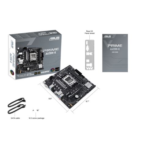 Tarjeta Madre Asus Prime A620M-K 90MB1F40-M0EAY0
