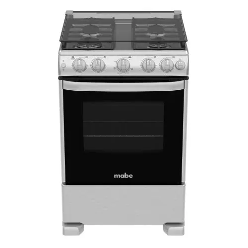 Cocina de Gas Mabe 24″ 4 Quemadores Acero Inoxidable EM6038CFIX0