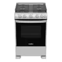 Cocina de Gas Mabe 24″ 4 Quemadores Acero Inoxidable EM6038CFIX0