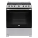 Cocina de Gas Mabe 30″ 6 Quemadores Plateada/Negra EMH7602JS0