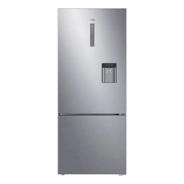 Refrigeradora Haier Bottom Freezer 15p³/425L Sin Escarcha Plateado HBM425EMNSS0
