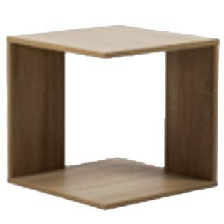 Kenneth Cole estante de cubo color roble - KCWD2022053-OA