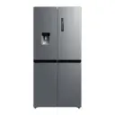 Refrigeradora Mabe Side by Side 19p³/428Lts Dispensador de Agua Plateada MTM482SENSS0