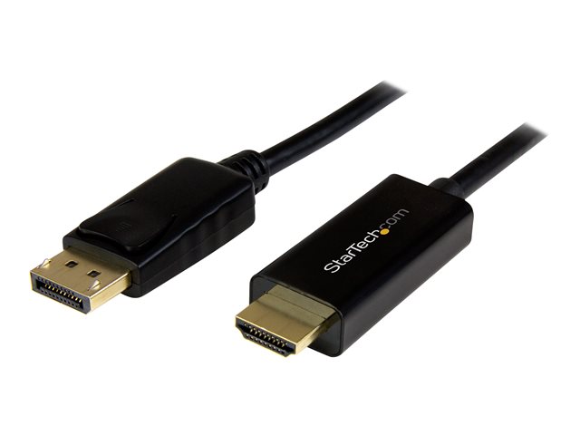 Cable Adaptador Conversor StarTech.com DisplayPort a HDMI 4K 1M DP2HDMM1MB