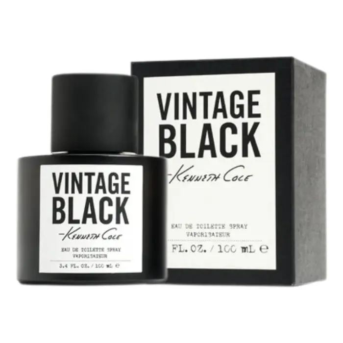 Colonia Kenneth Cole Vintage Black EDT 100ml Hombre