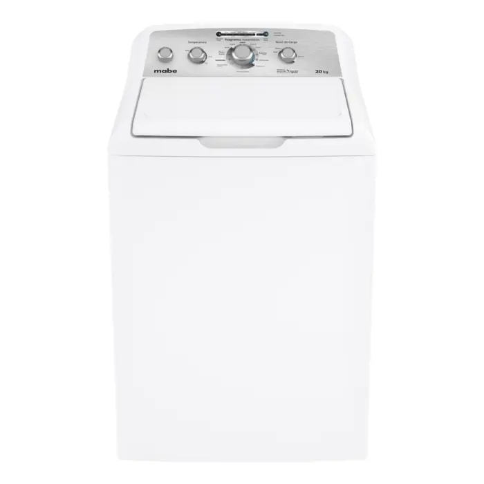 Lavadora Automática Mabe Aqua Saver Green 20kg Carga Superior Blanca LMA70214CBAB0
