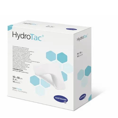 Apósito de Espuma con Hidrogel Hartmann Hydrotac 10cm x 10cm - 10 Unidades 6858329