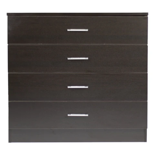 Kenneth Cole mueble cuatro gavetas color cafe oscuro - KCWD20220512-BR