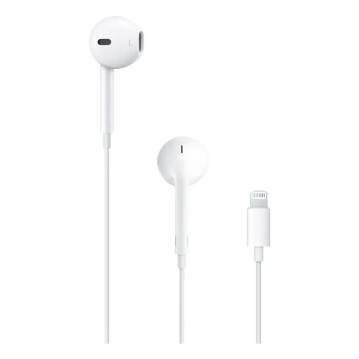 Audífonos Apple EarPods Lightning Blancos MWTY3AM/A