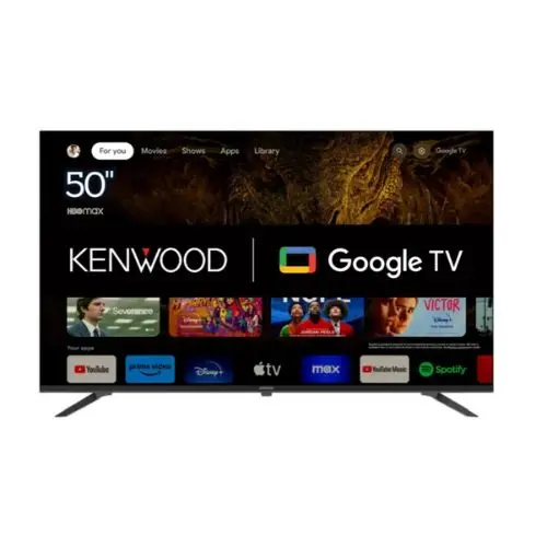 Pantalla Kenwood K50B53GN Smart TV 50″ 4K UHD Google TV Negra LTK-K50B53GN