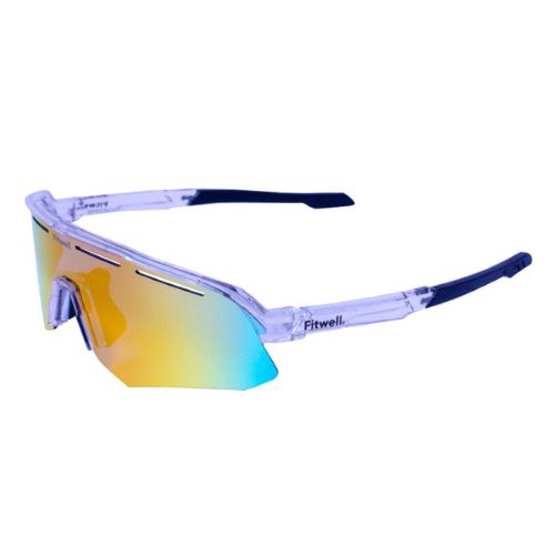 Lentes de Sol Deportivos Fitwell 916 Transparente/Tornasol SS916C01