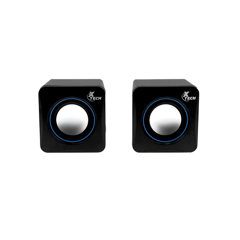 Miniparlantes Estéreo XTech 5W USB - 3,5mm XTS-110