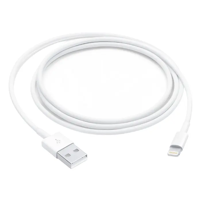 Cable de Carga Apple USB-A a Lightning 1mt Blanco MUQW3AM/A