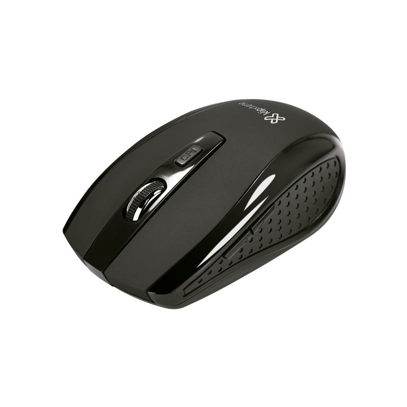 Mouse Klip Xtreme Klever Inalámbrico Negro KMW-340BK