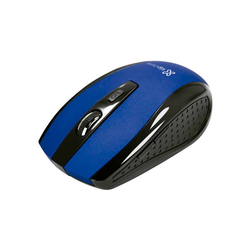 Mouse Klip Xtreme Klever Inalámbrico Azul KMW-340BL