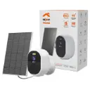 Cámara Con Panel Solar Inteligente Nexxt Solutions Home Wi-Fi Interiores y Exteriores NHC-OF20S